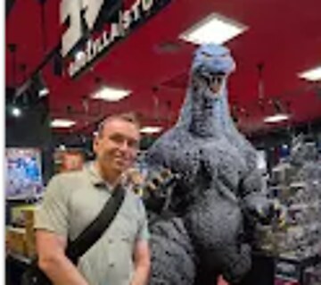 Meeting Godzilla in Tokyo