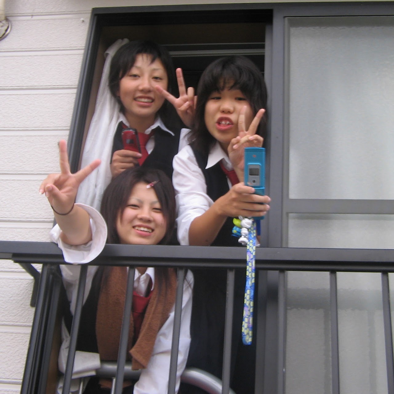 My students I saw on my way home.